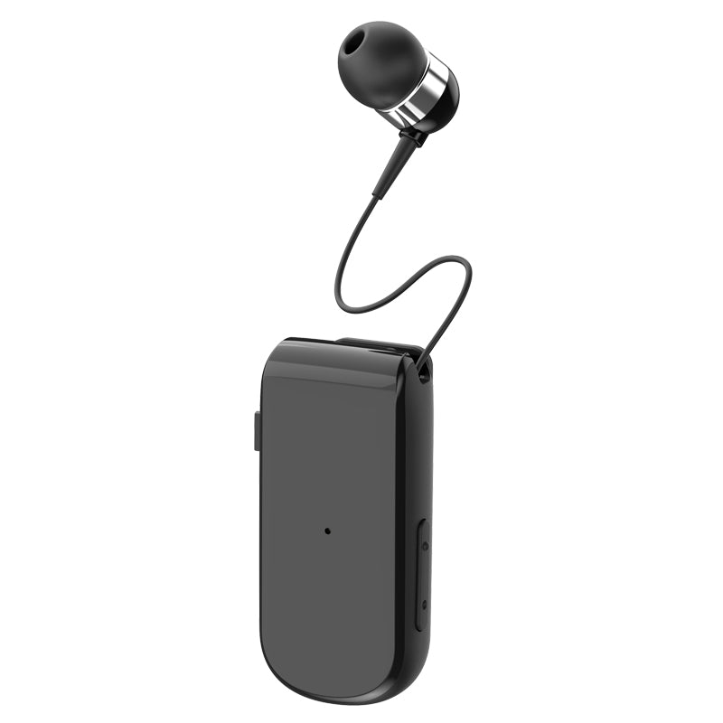 Business Wireless Bluetooth Headset Telescopic Type Collar Clip HD Sound Quality Earphone with Mic Business Wireless Bluetooth Headset Telescopic Type Collar Clip HD Sound Quality Earphone with Mic